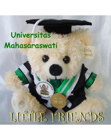 Boneka Wisuda Universitas Mahasaraswati (25 cm)